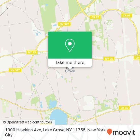 1000 Hawkins Ave, Lake Grove, NY 11755 map