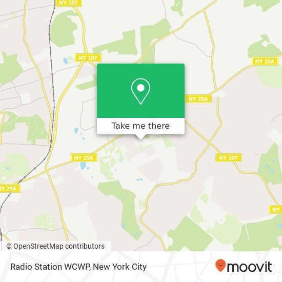 Radio Station WCWP map