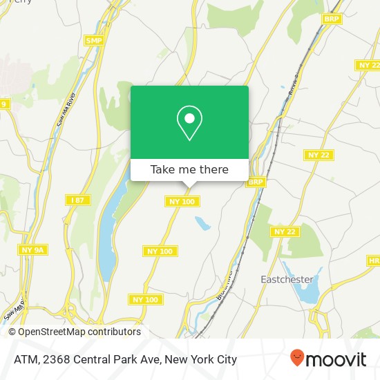 Mapa de ATM, 2368 Central Park Ave