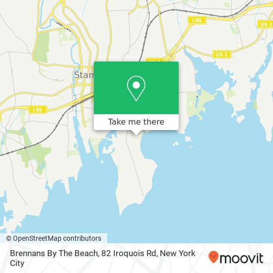 Mapa de Brennans By The Beach, 82 Iroquois Rd