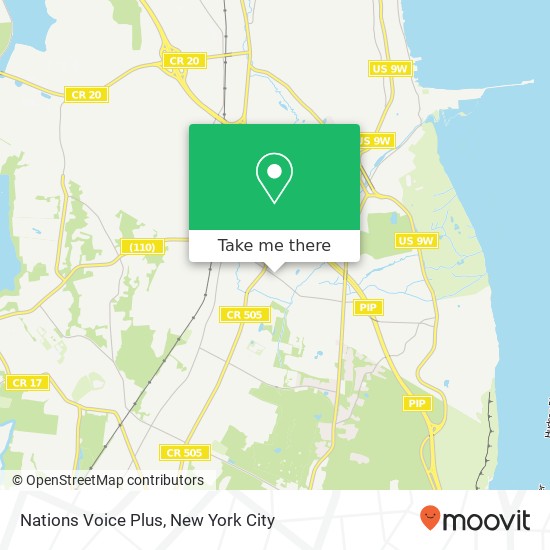 Nations Voice Plus, 168 Oak Tree Rd map