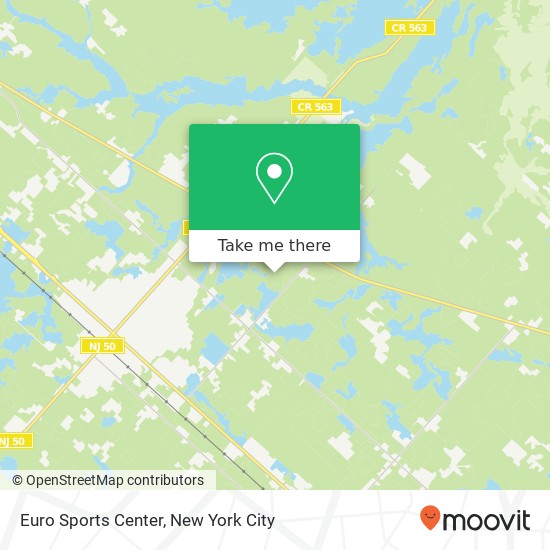 Euro Sports Center map