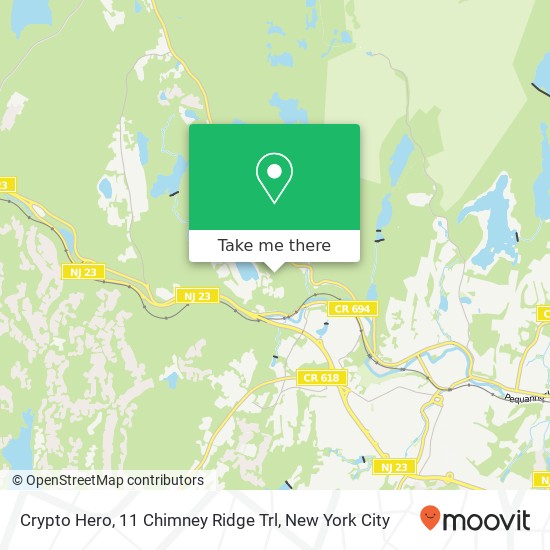 Mapa de Crypto Hero, 11 Chimney Ridge Trl