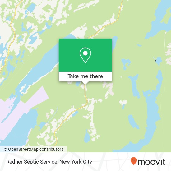 Mapa de Redner Septic Service, 822 Green Pond Rd