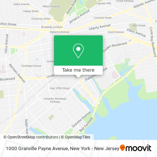 Mapa de 1000 Granville Payne Avenue