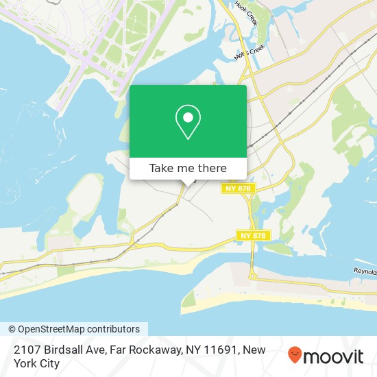 2107 Birdsall Ave, Far Rockaway, NY 11691 map