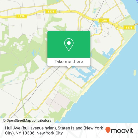Hull Ave (hull avenue hylan), Staten Island (New York City), NY 10306 map