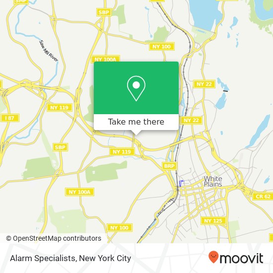 Mapa de Alarm Specialists
