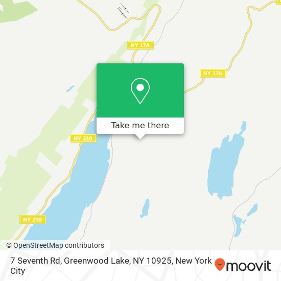 7 Seventh Rd, Greenwood Lake, NY 10925 map