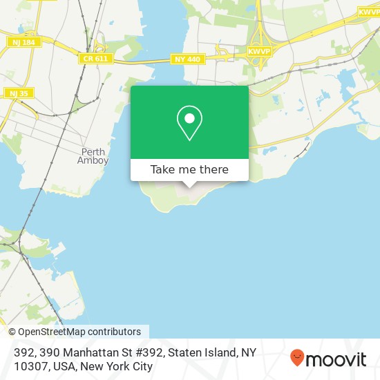 392, 390 Manhattan St #392, Staten Island, NY 10307, USA map