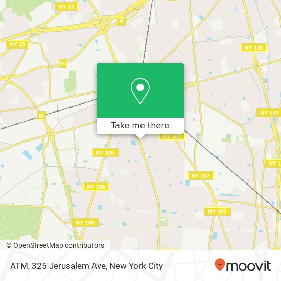 Mapa de ATM, 325 Jerusalem Ave