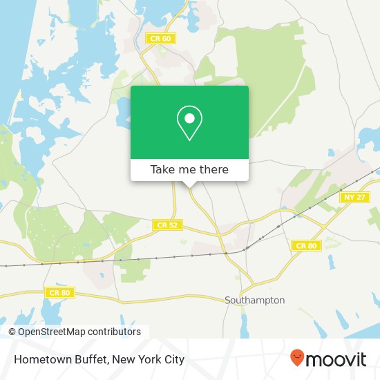 Hometown Buffet map