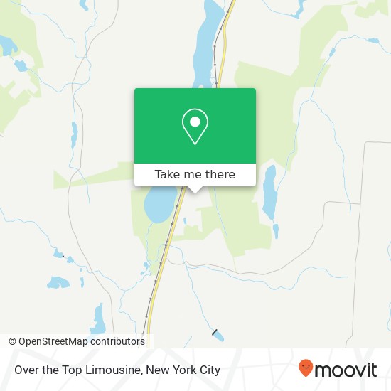 Over the Top Limousine map