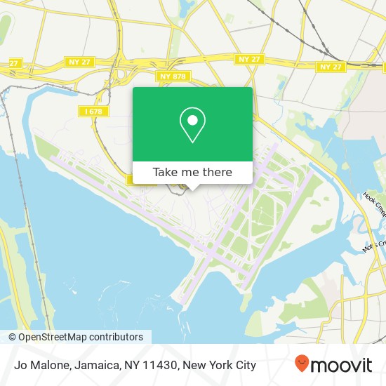 Mapa de Jo Malone, Jamaica, NY 11430