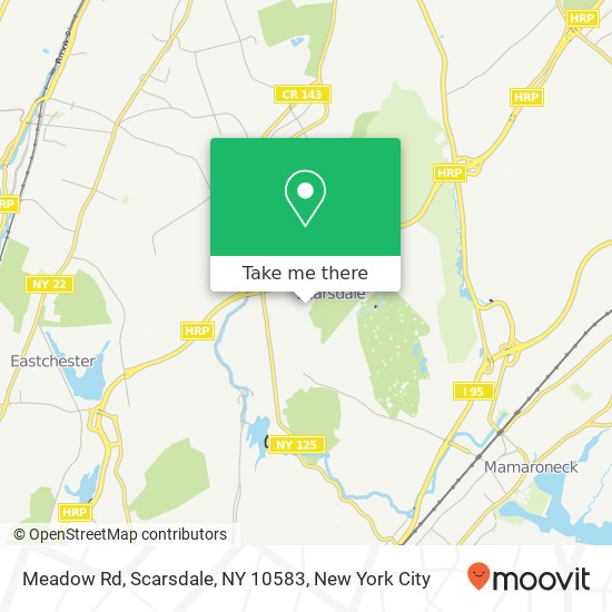 Meadow Rd, Scarsdale, NY 10583 map