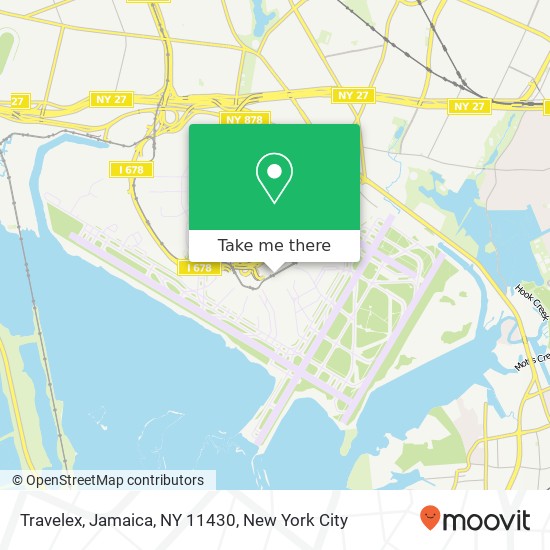Mapa de Travelex, Jamaica, NY 11430