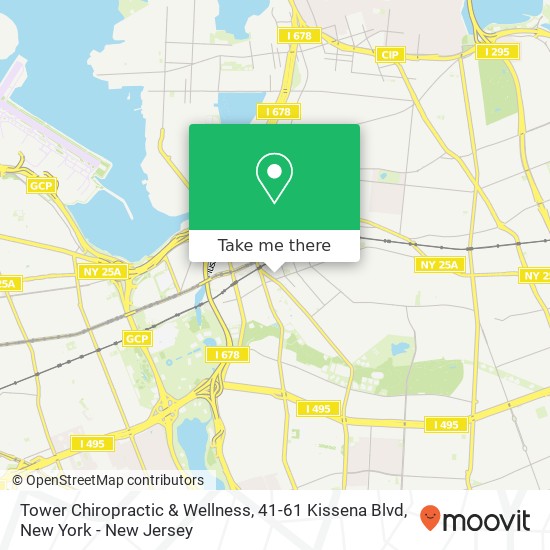 Tower Chiropractic & Wellness, 41-61 Kissena Blvd map