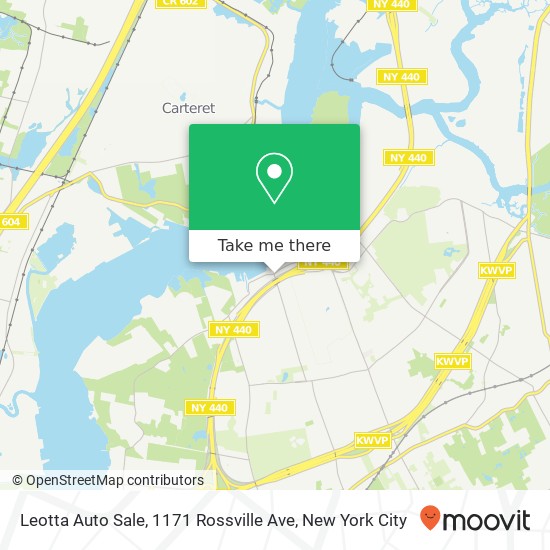 Mapa de Leotta Auto Sale, 1171 Rossville Ave