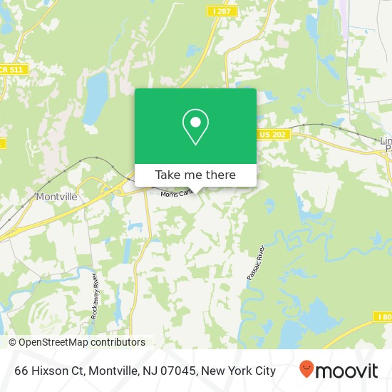 66 Hixson Ct, Montville, NJ 07045 map