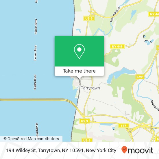 194 Wildey St, Tarrytown, NY 10591 map