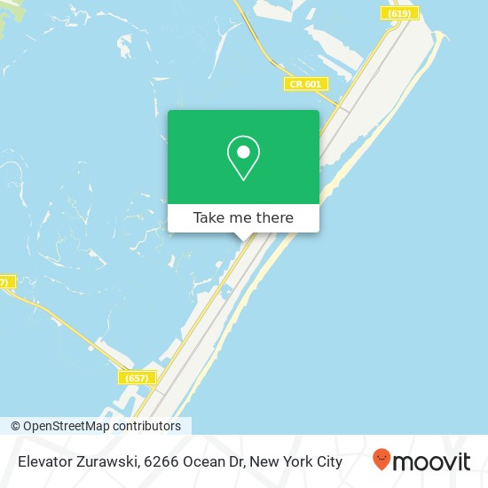 Elevator Zurawski, 6266 Ocean Dr map