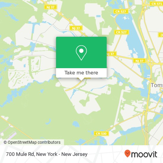 700 Mule Rd, Toms River, NJ 08757 map