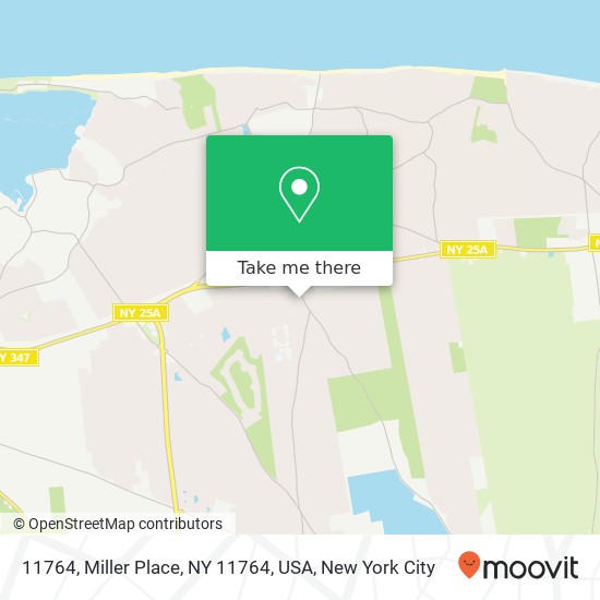 Mapa de 11764, Miller Place, NY 11764, USA