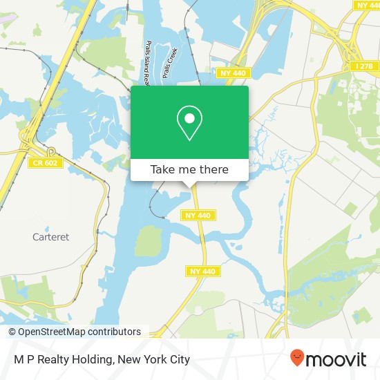 M P Realty Holding map