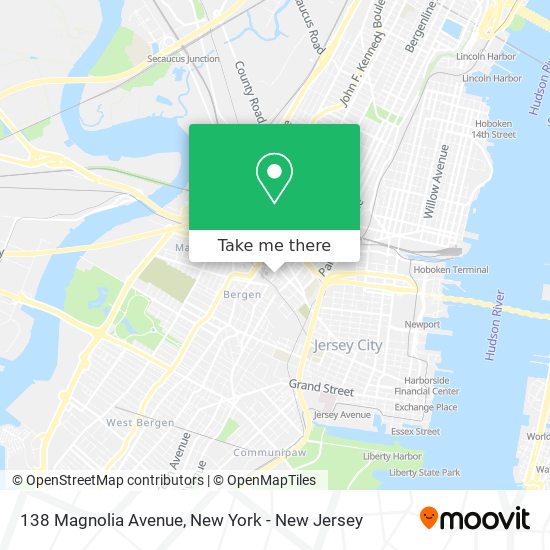 138 Magnolia Avenue map