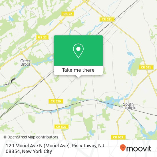 120 Muriel Ave N (Muriel Ave), Piscataway, NJ 08854 map