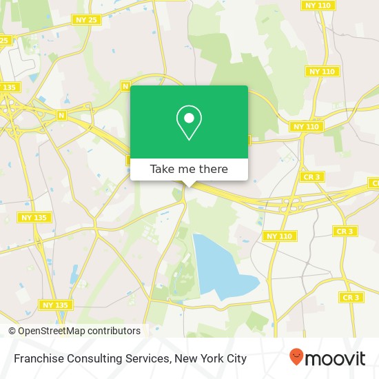 Mapa de Franchise Consulting Services, 48 S Service Rd