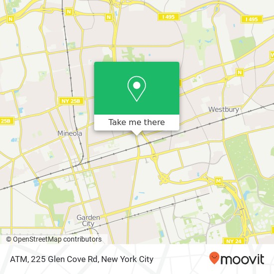 ATM, 225 Glen Cove Rd map