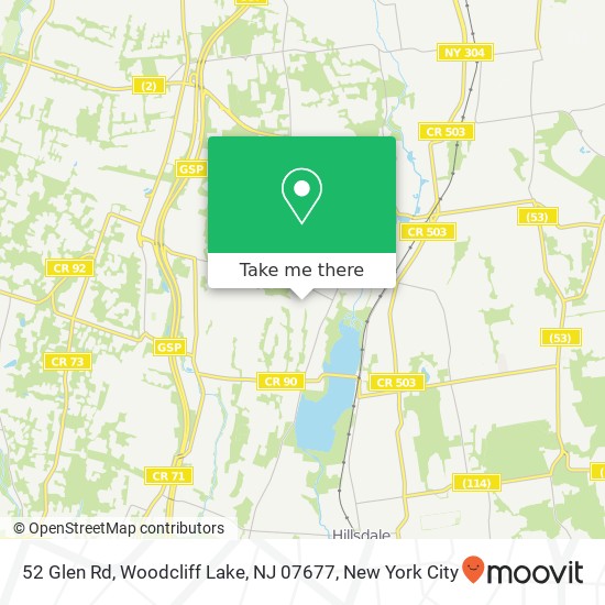 52 Glen Rd, Woodcliff Lake, NJ 07677 map