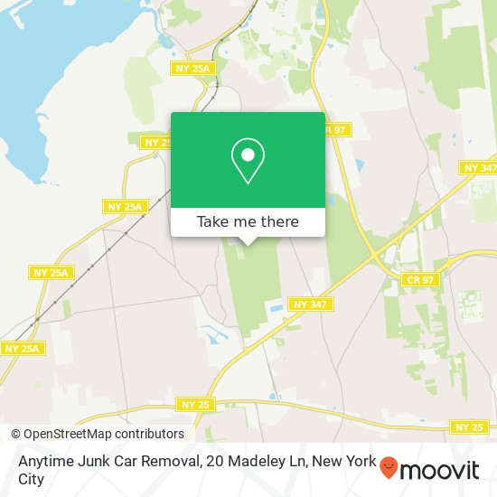Mapa de Anytime Junk Car Removal, 20 Madeley Ln