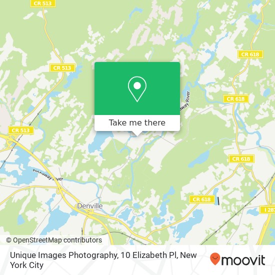 Mapa de Unique Images Photography, 10 Elizabeth Pl