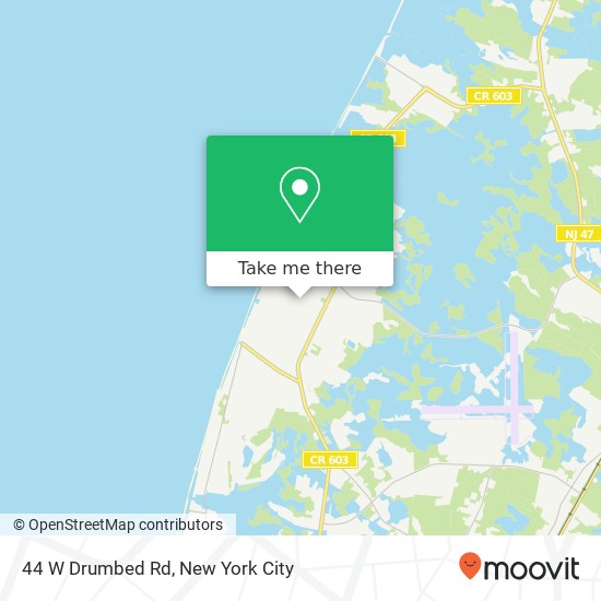 44 W Drumbed Rd, Villas, NJ 08251 map