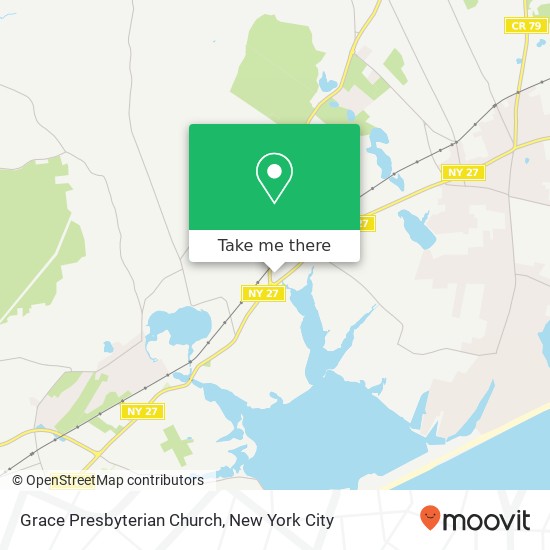 Grace Presbyterian Church, 1225 Montauk Hwy map