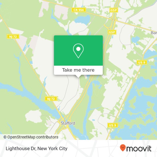 Lighthouse Dr, Manahawkin, NJ 08050 map