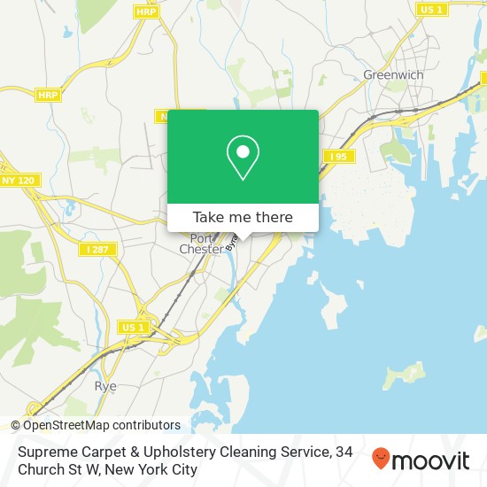 Supreme Carpet & Upholstery Cleaning Service, 34 Church St W map