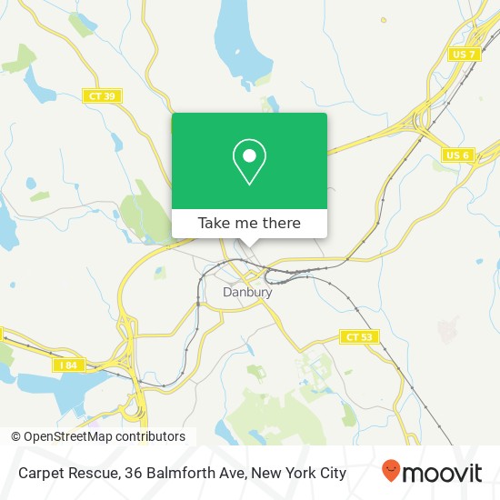 Carpet Rescue, 36 Balmforth Ave map