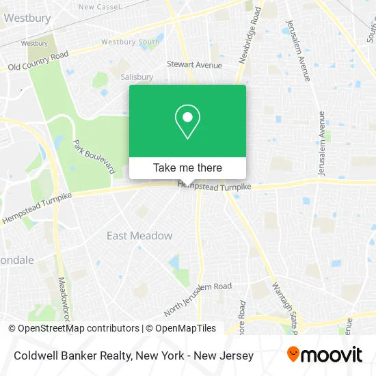 Coldwell Banker Realty map