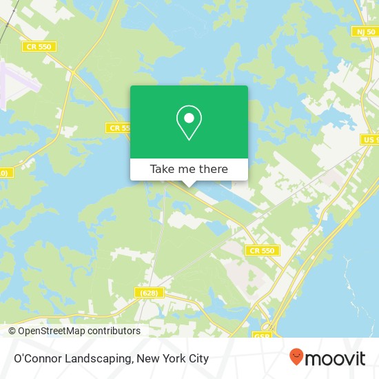 O'Connor Landscaping, 458 Woodbine Oceanview Rd map