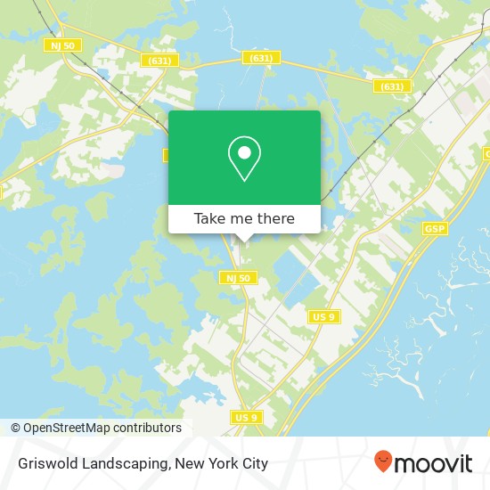 Griswold Landscaping, 41 Tyler Rd map