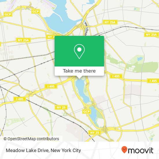 Mapa de Meadow Lake Drive