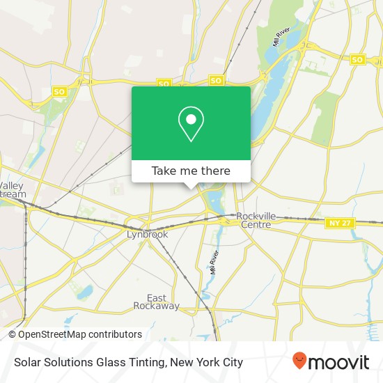 Solar Solutions Glass Tinting map