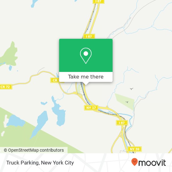 Truck Parking map
