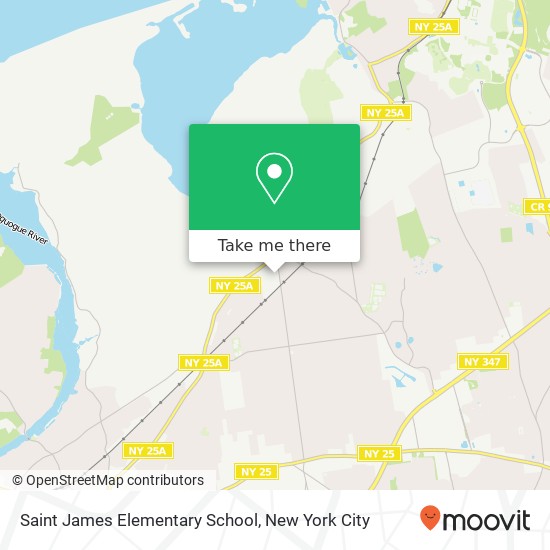 Mapa de Saint James Elementary School
