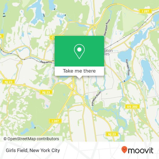 Girls Field map