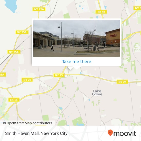 Smith Haven Mall map