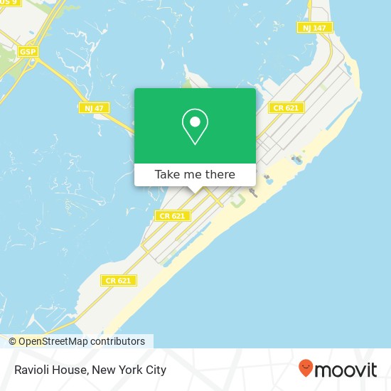 Ravioli House map